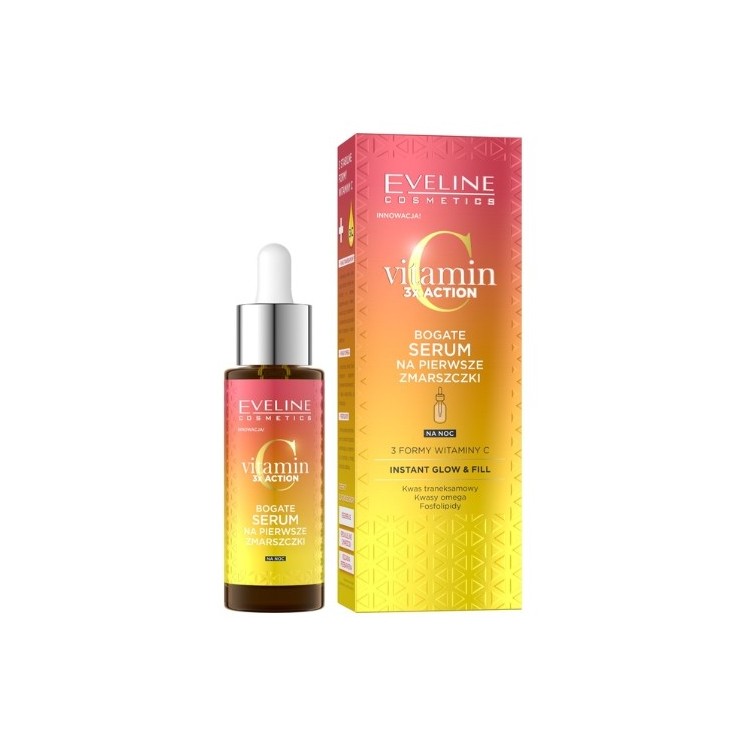Eveline Vitamine C 3x Action Antirimpel Serum 30 ml