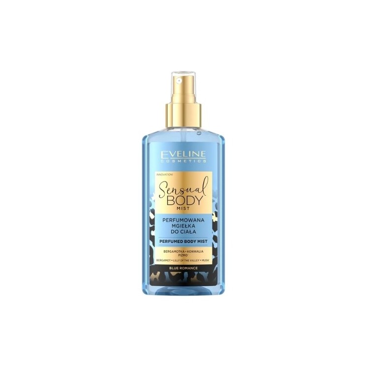 Парфумований спрей для тіла Eveline Sensual Body Mist Blue Romance 150 мл