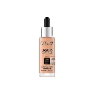 Тональна основа Eveline Liquid Control Facial with Niacinamide in Droper /055/ Honey 32 мл
