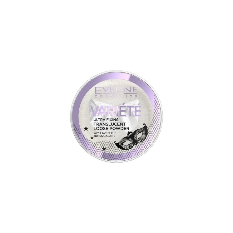 Eveline Variete Transparent Face Powder with Lavender and Squalane 5 g