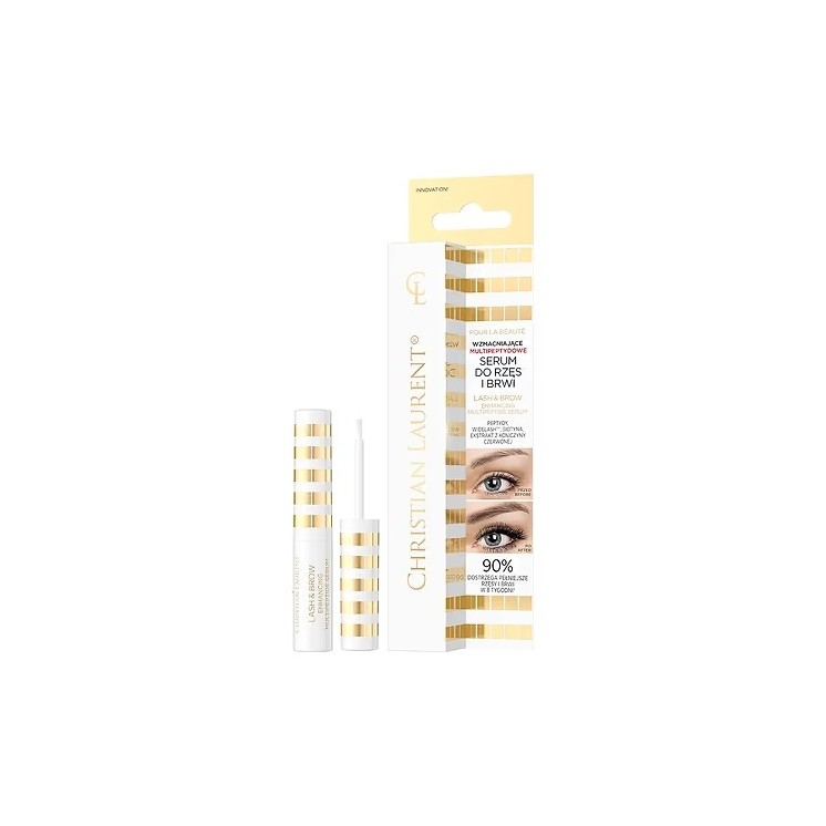 Sérum multipeptide fortifiant sourcils et cils Eveline Christian Laurent 4 ml