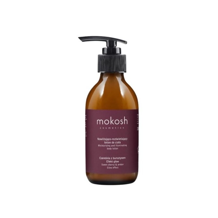 Mokosh feuchtigkeitsspendende und leuchtende Körperlotion Kirsche 200 ml
