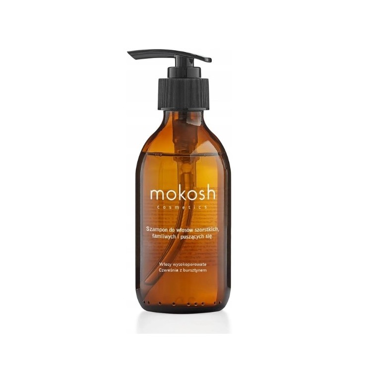 Mokosh and Amber Shampoo for high porosity, rough, brittle and frizzy hair 200 ml