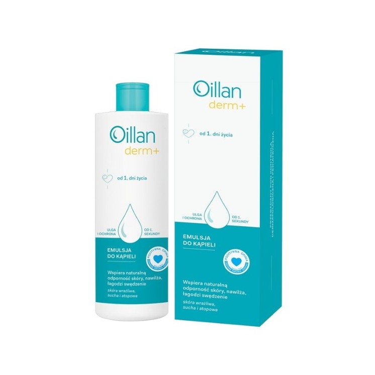 Oillan Derm+ Емульсія для ванн з 1-го дня життя 400 мл
