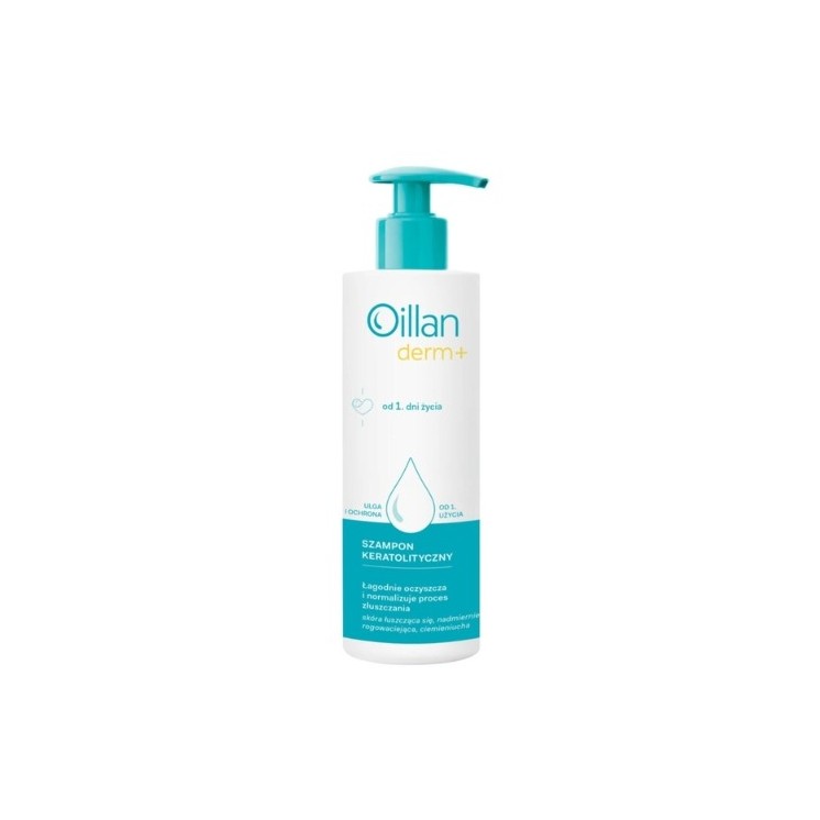 Oillan Derm+ Keratolytic Shampoo from the 1st day of life 180 ml
