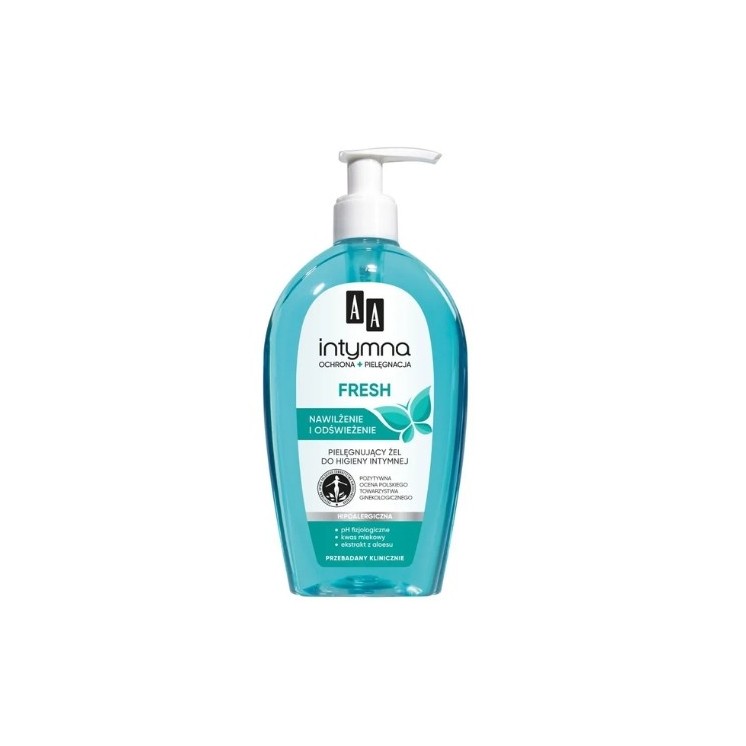 Гель для інтимної гігієни AA Intimate Protection + Care Fresh 300 мл