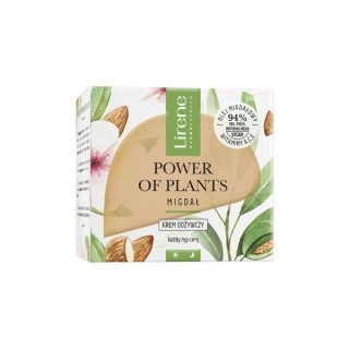 Живильний крем для обличчя Lirene Power of Plants Мигдаль 50 мл