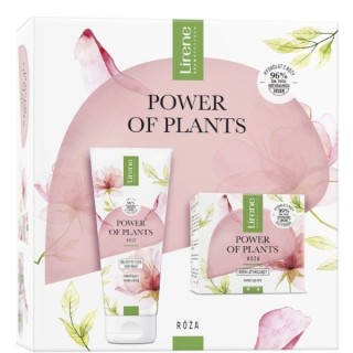 Lirene Power of Plants Rose Set: крем для обличчя 50 мл + лосьйон для тіла 200 мл