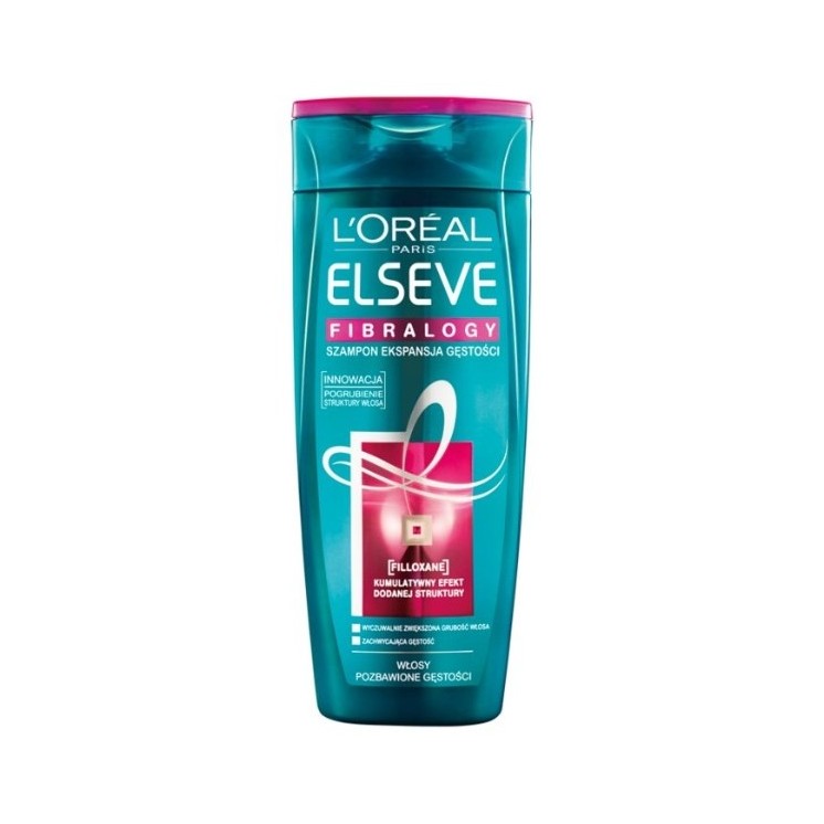 L'oreal Elseve Fibralogy Haarshampoo Dichtheidsexpansie 400 ml