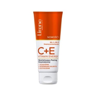 Відновлюючий ензимний Peeling для обличчя Lirene C+E Vitamin Energy 75 мл