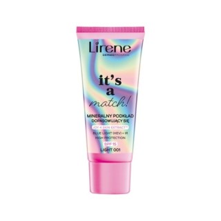 Мінеральний тональний крем для обличчя Lirene It's a Match SPF15 /001/ Light 30 мл