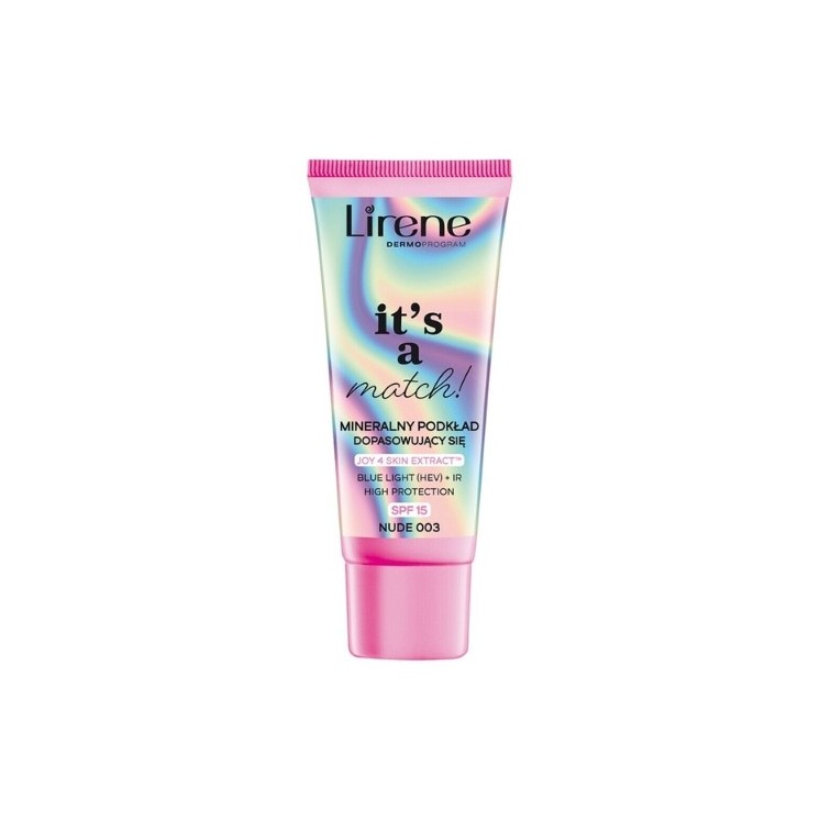 Мінеральна основа для обличчя Lirene It's a Match SPF15 /003/ Nude 30 мл