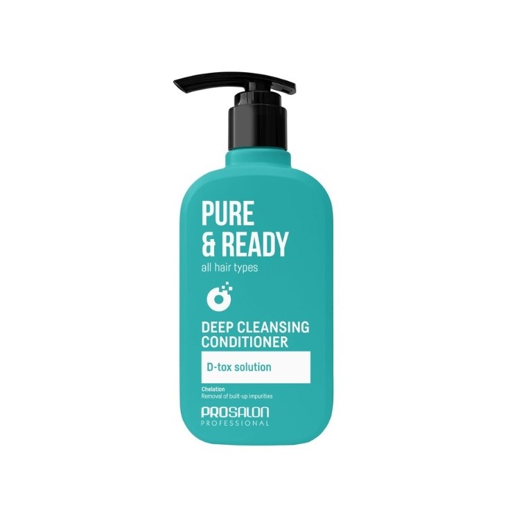 Глибоко очищаючий кондиціонер для волосся Prosalon Professional Pure&Ready 375 мл