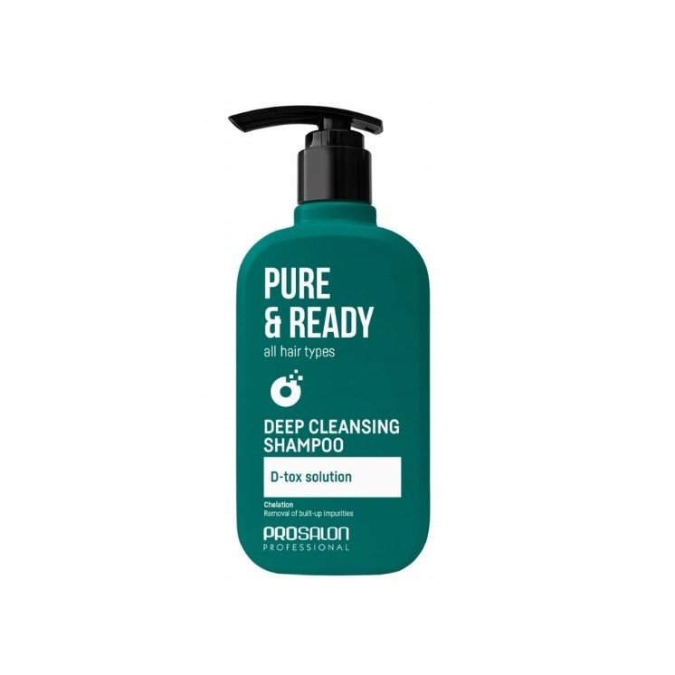Шампунь для глибокого очищення волосся Prosalon Professional Pure&Ready 375 мл