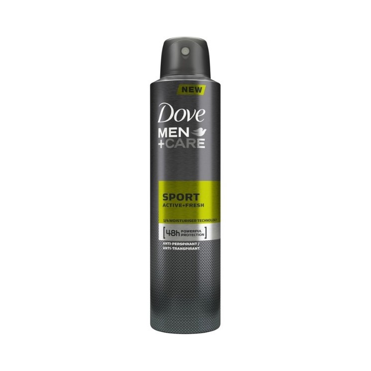 Dove Men +Care Spray deodorant Sport Active+ Fresh 250 ml