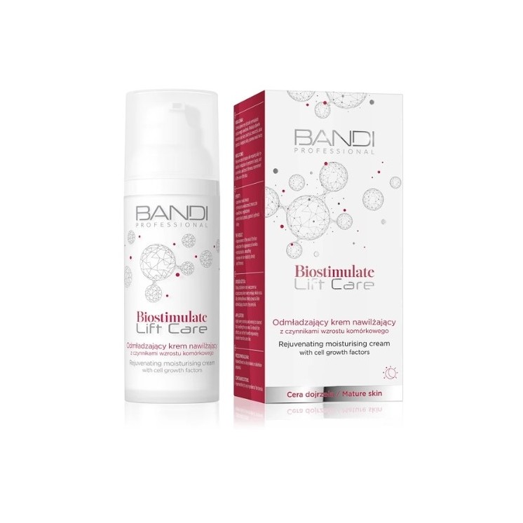 Bandi Biostimulate Lift Care verjüngende feuchtigkeitsspendende Gesichtscreme mit Zellwachstumsfaktoren 50 ml