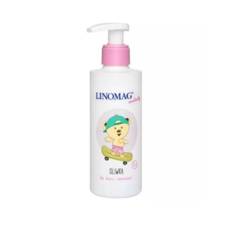 Linomag Olijfolie voor kinderen en zuigelingen vanaf de geboorte 200 ml