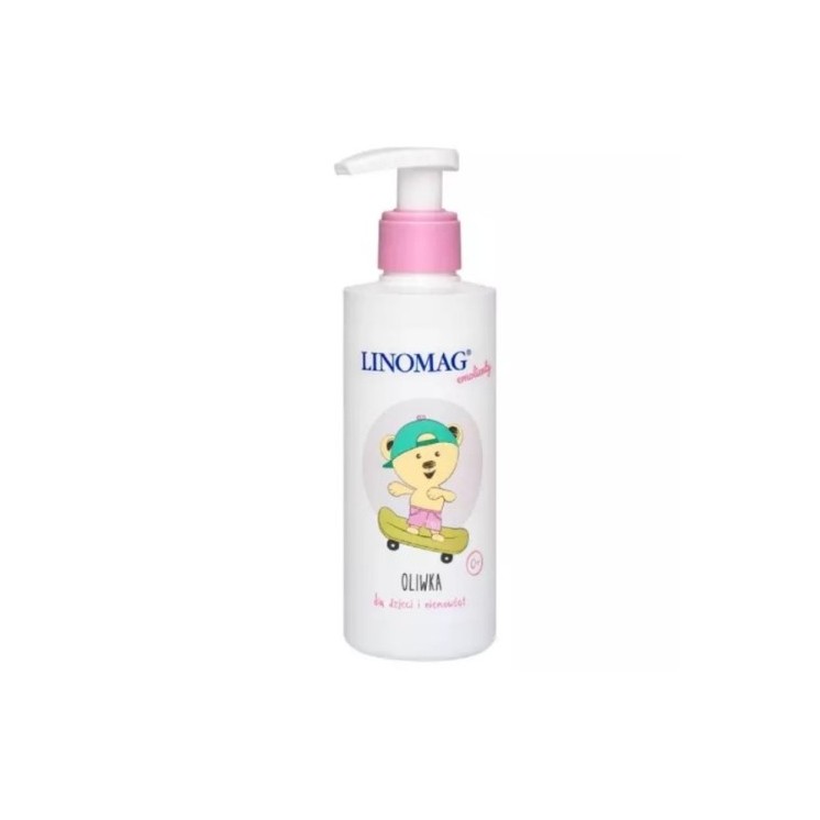 Linomag Olijfolie voor kinderen en zuigelingen vanaf de geboorte 200 ml