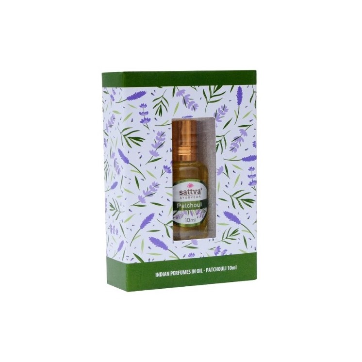 Індійські парфуми Sattva Ayurveda в олії пачулі 10 мл