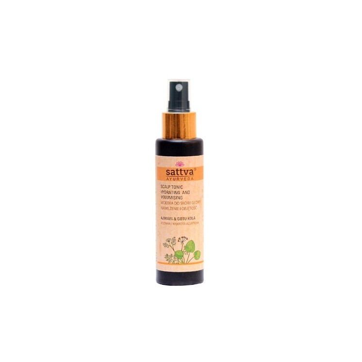 Лосьйон для шкіри голови Sattva Ayurveda Ajwani and Gotukola 100 мл