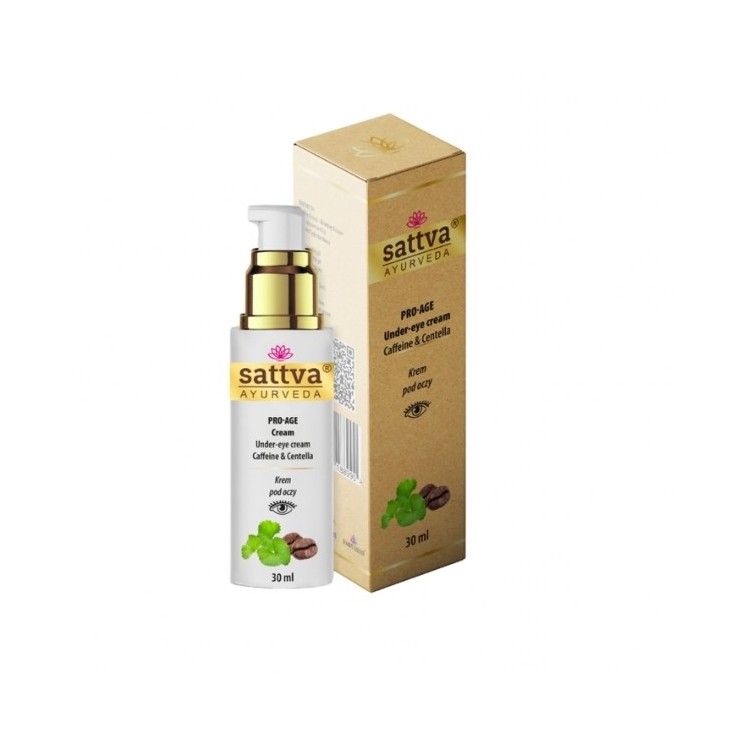 Sattva Ayurveda Pro Age Oogcrème met cafeïne en Cantella 30 ml