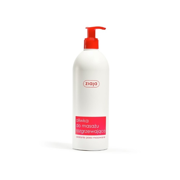 Huile de massage chauffante Ziaja 500 ml