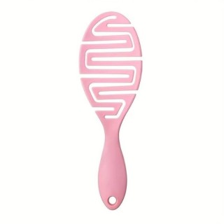 Вентильована щітка для довгих, густих і кучерявого волосся Pink 1 шт