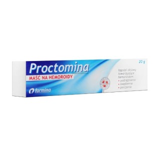 Proctomina -Salbe gegen Hämorrhoiden 20 g