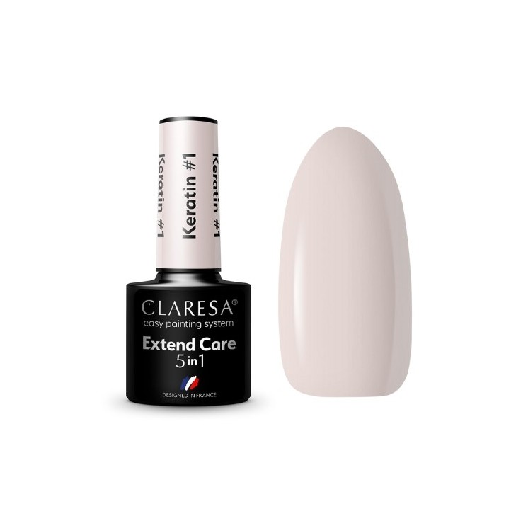 Claresa Hybrid Nail Base 5 in 1 Keratine /01/ 5 G