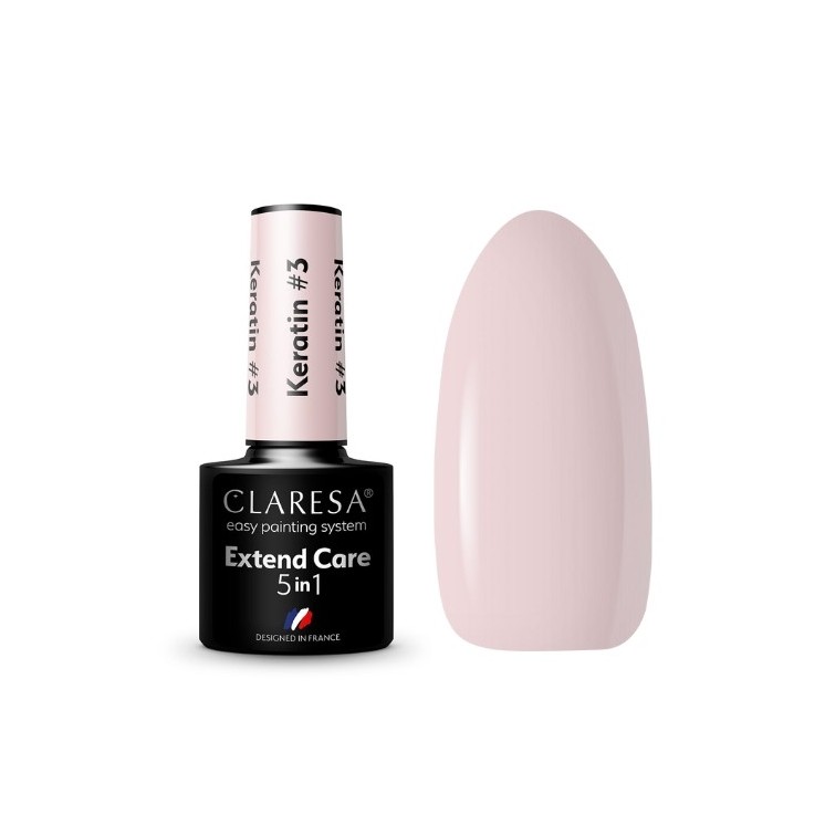 Claresa Hybrid Nail Base 5 in 1 Keratine /03/ 5 G