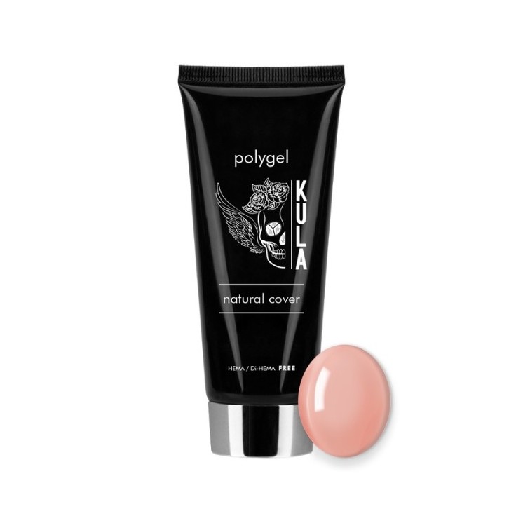PolyGel Acrylgel Aufbau Kula Nails Hema/di- Hema free Natural Cover 50 ml