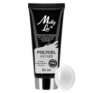 MollyLac Polygel opbouwacrylgel Mollylac Hema/di- Hema free Clear 50 ml
