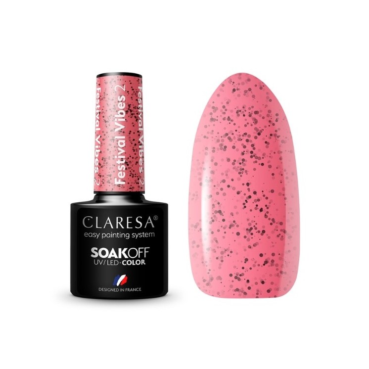 Claresa Festival Vibes Hybride nagellak /2/ 5 g