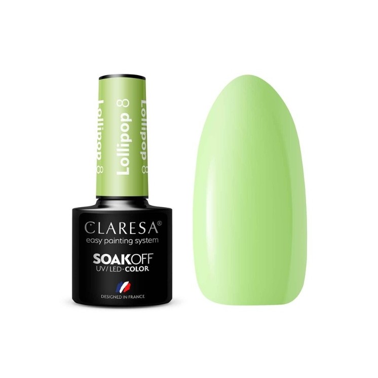 Лак для нігтів Claresa Lollipop Hybrid /8/ 5 г