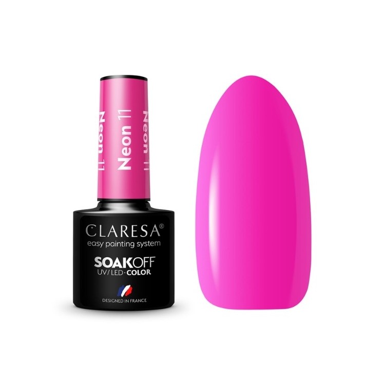 Лак для нігтів Claresa Neon Hybrid /11/ 5 г
