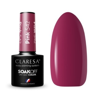 Лак для нігтів Claresa Pink Hybrid /542/ 5 г