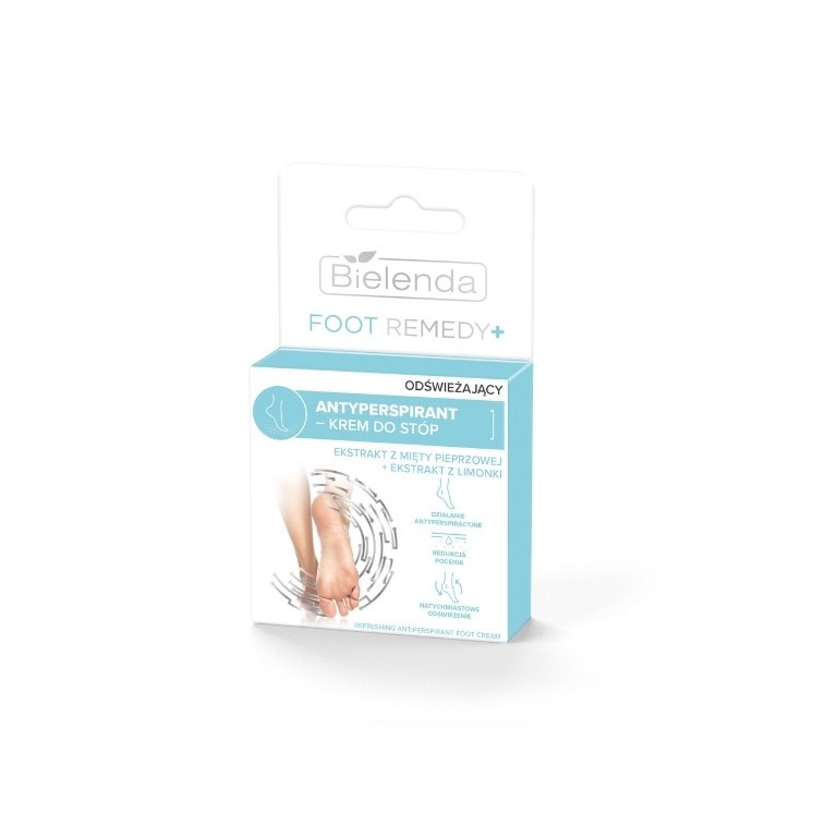 Bielenda Foot Remedy Verfrissende anti-transpirant voor voeten 50 ml