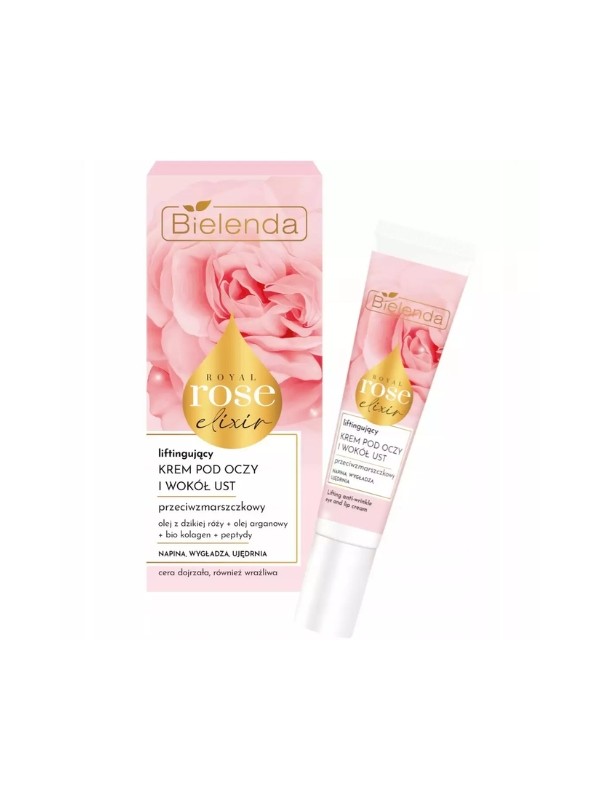 Bielenda Royal Rose Elixir Krem pod oczy liftingujący 15 ml