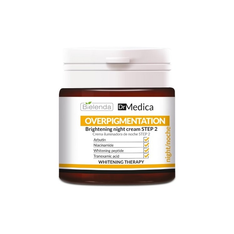 Bielenda Dr Medica OVERPIGMENTATION Aufhellende Nachtgesichtscreme 50 ml