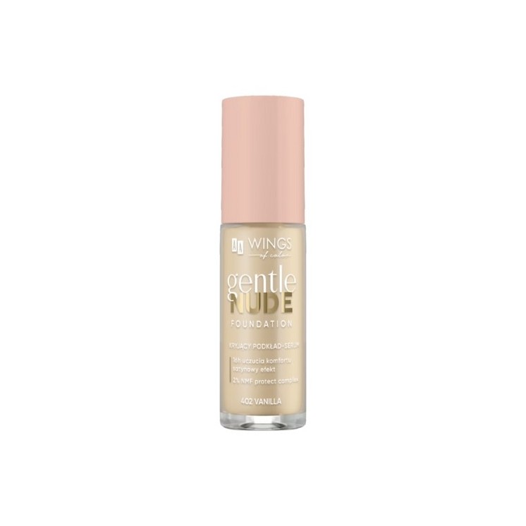 AA Wings of Color Gentle Nude Foundation Covering foundation- serum 402 Vanilla 30 ml