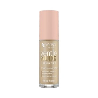 AA Wings of Color Gentle Nude Foundation Покривна основа- serum 403 Light Beige 30 мл