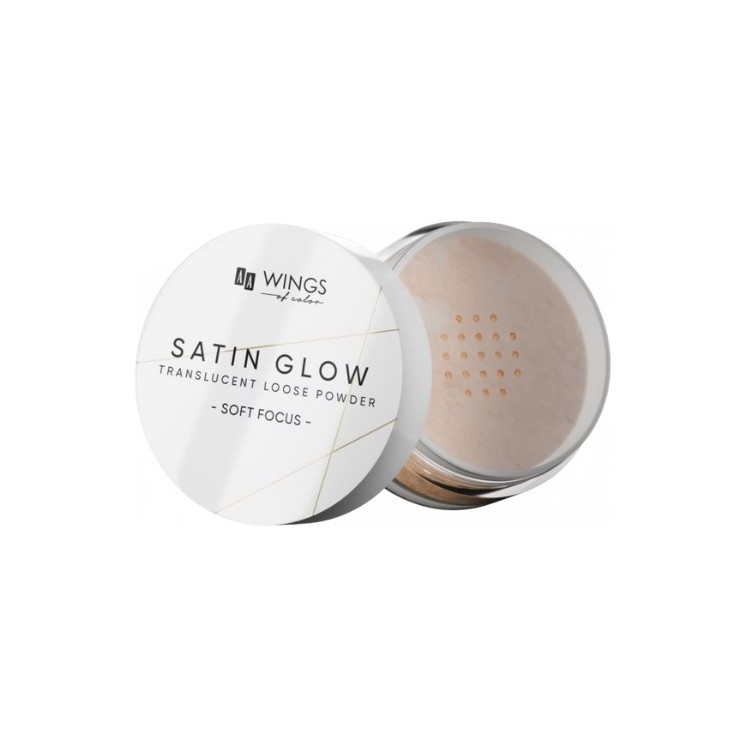 AA Wings of Color Satin Glow transparentes Gesichtspuder 5 g