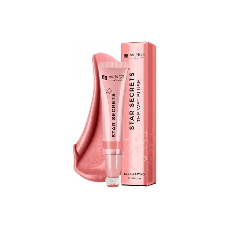 AA Wings of Color STAR SECRETS The Wet Blush Romige, verhelderende blush 13 ml