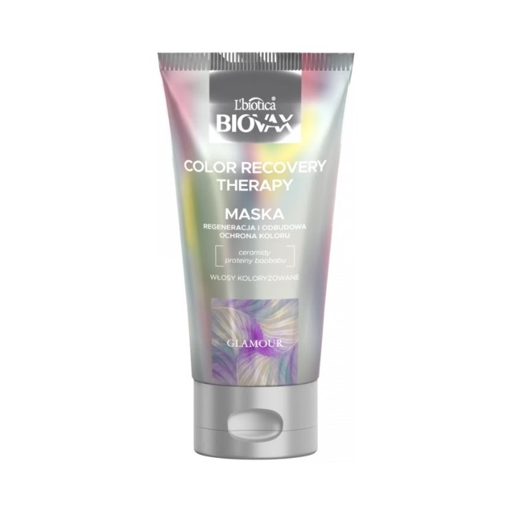 BIOVAX Recovery Color Therapy Intensiv regenerierende Schutzmaske für gefärbtes Haar 150 ml