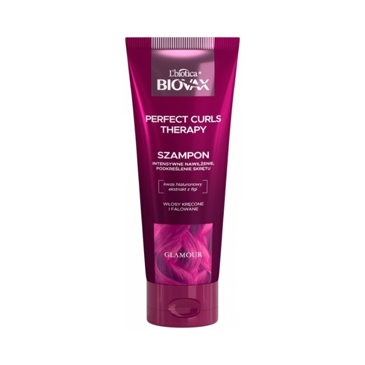 BIOVAX Glamour Perfect Curls Therapy інтенсивно зволожуючий шампунь 200 мл
