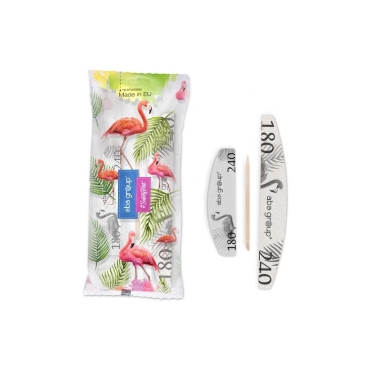 Aba Group Safe Package AllYouNeed Set: dunvijl 180/240, polijstmachine 180/240, houten stok