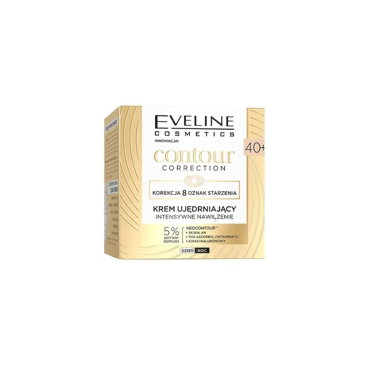 Eveline Contour Correction Firming Intensiv feuchtigkeitsspendende Gesichtscreme 40+ 50 ml