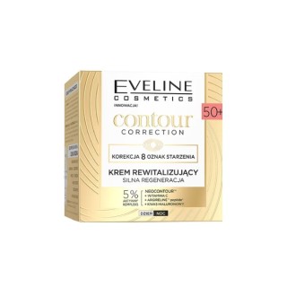 Eveline Contour Correction revitaliserend Sterk regenererende gezichtscrème 50+ 50 ml