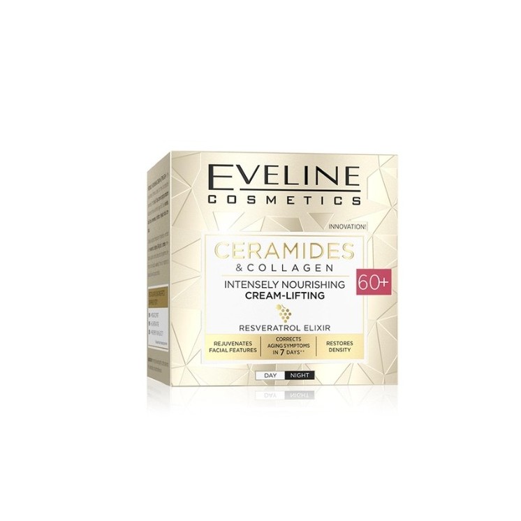 Eveline Ceramides&Collagen інтенсивно живильний Крем-ліфтинг для обличчя 60+ 50 мл