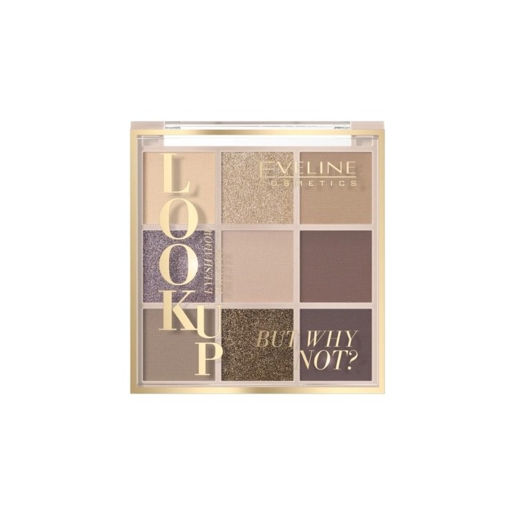 Eveline Look Up Palette mit 9 Lidschatten Aber warum nicht? 10,8 g